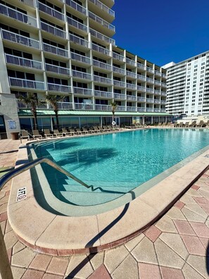 Indoor pool, outdoor pool
