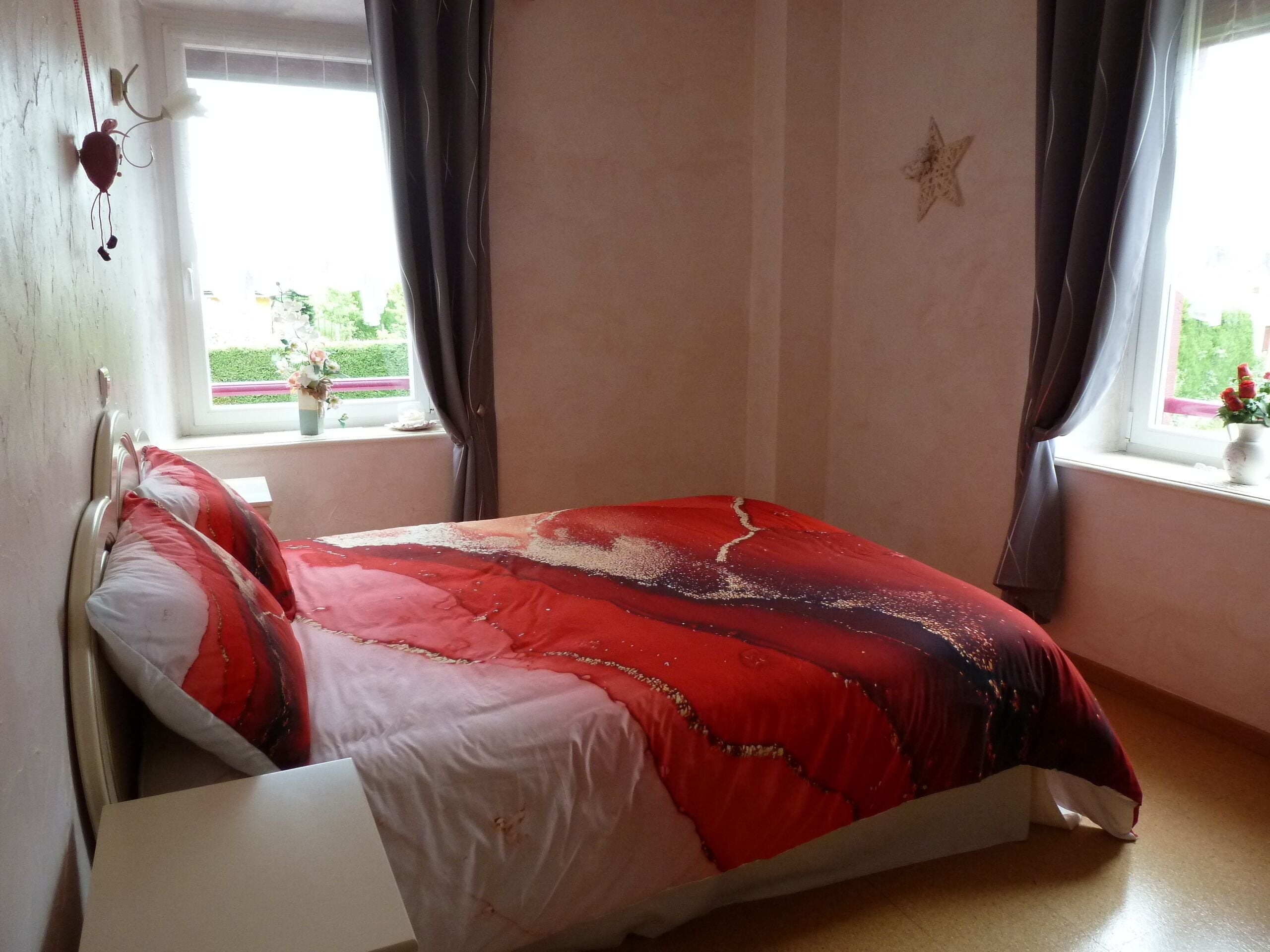 Comfort-Doppelzimmer (Jardin D'Eden) | Individuell dekoriert, individuell eingerichtet, kostenloses WLAN
