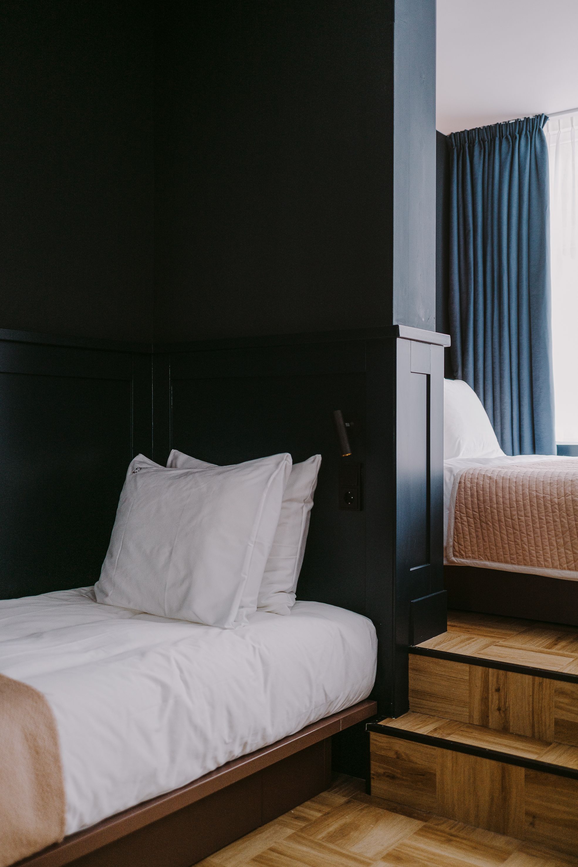 design triple room | hypo-allergenic bedding, minibar, in-room safe, blackout curtains