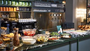 Daily buffet breakfast (EUR 20 per person)