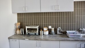 Comfort-Apartment, 1 Schlafzimmer | Eigene Küche | Espressomaschine, Kühlschrank, Mikrowelle, Ofen