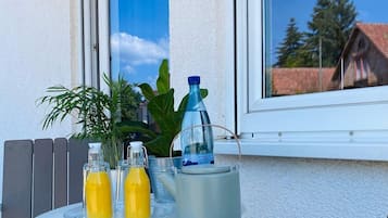 Chambre Double, salle de bains privée | Terrasse/Patio