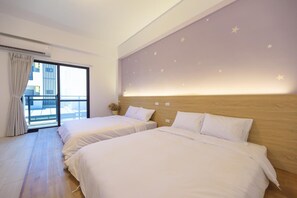 Free WiFi, bed sheets