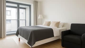 Kaupunkihuoneisto, sauna, kaupunkinäköala | Pimennysverhot, ilmainen Wi-Fi, vuodevaatteet