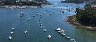 Grand studio, les pieds dans l'eau! Labellisé CLEVACANCES