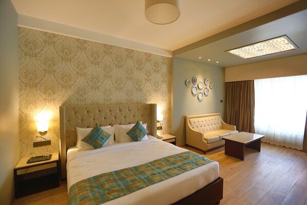 Egyptian cotton sheets, premium bedding, down duvets, memory-foam beds