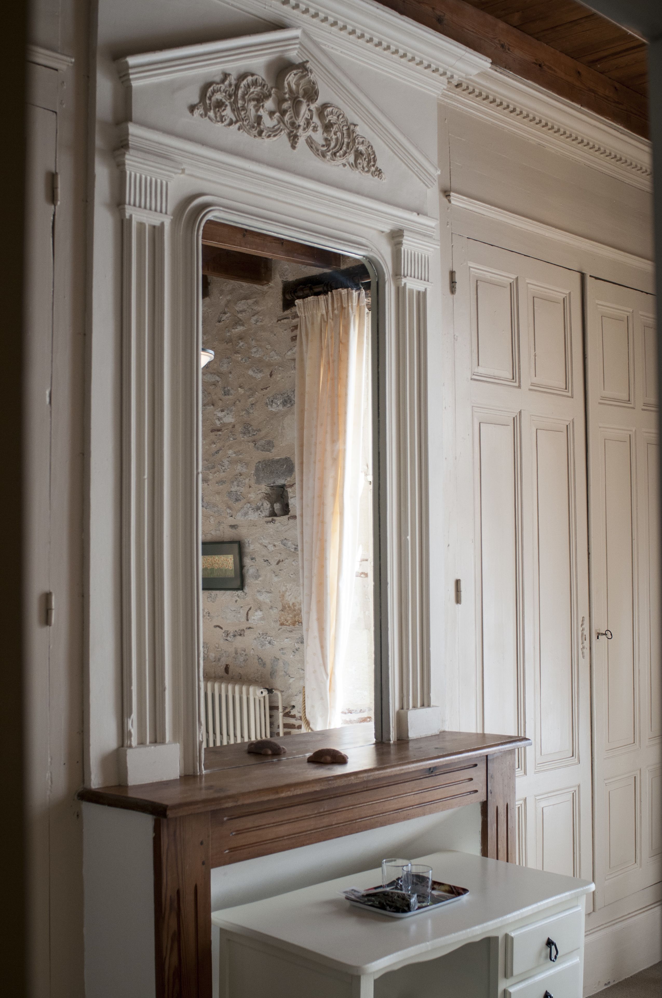 Klassieke tweepersoonskamer, en-suite badkamer (Chambre Balcon)