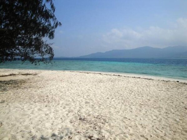 Beach - Menjangan Resort with an Ocean View, White Beach Sand and Mountain layout! (Karimunjawa)