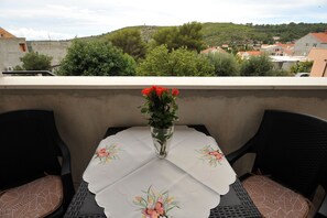 Outdoor dining - Apartments Sea Star (Mlini) - One Bedroom Apartment with Balcony (A1) (Mlini)