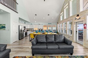 TV, video games, DVD player, ping pong