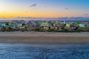 Exterior - Beachfront | Game Room, Hot Tub & Ocean Views (Bolivar Peninsula)