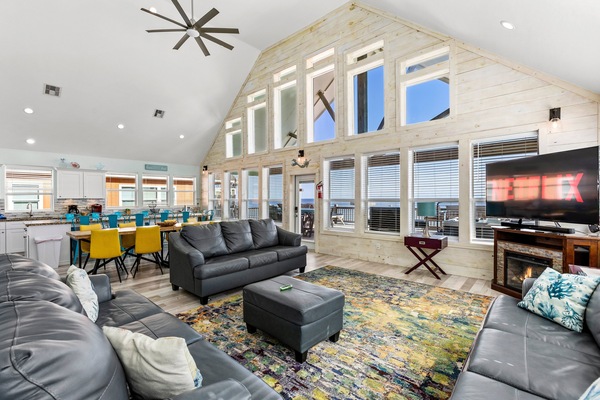 TV, videogames, DVD player, mesa de pingue-pongue