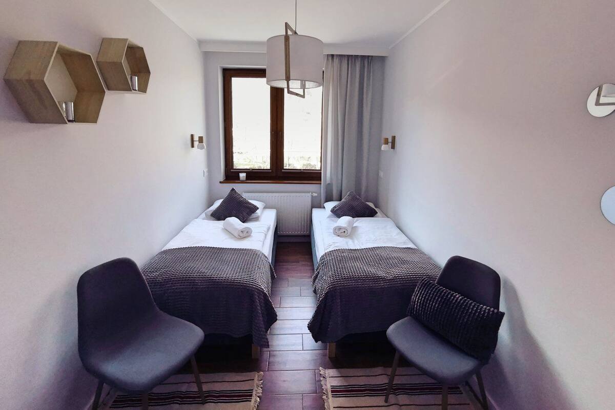 Departamento, vista a la montaña (9/45) | Tabla de planchar con plancha, wifi gratis y ropa de cama