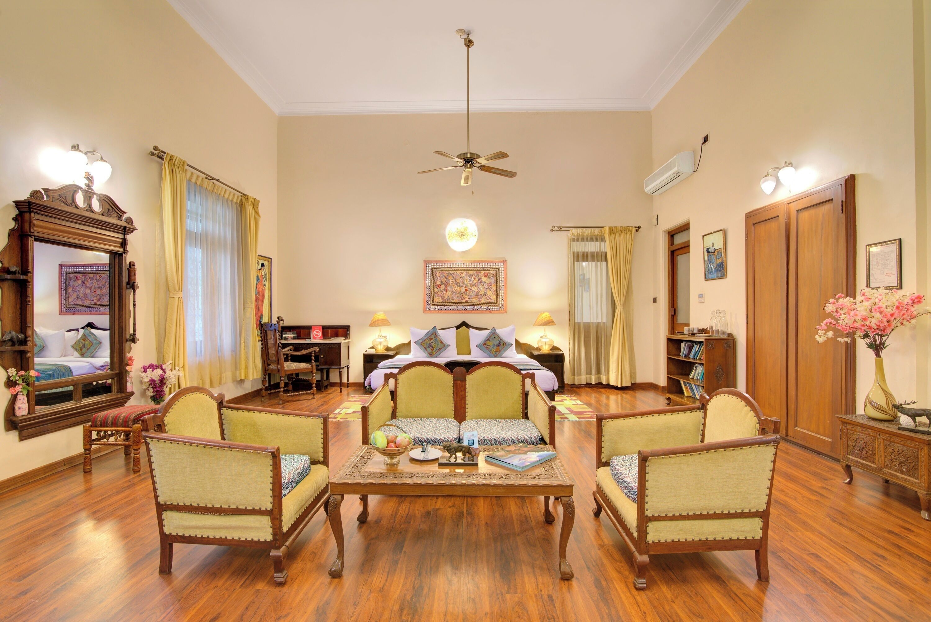 Bettwäsche aus ägyptischer Baumwolle, hochwertige Bettwaren, Minibar