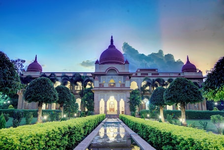 Front of property. WelcomHeritage Shivavilas Palace
