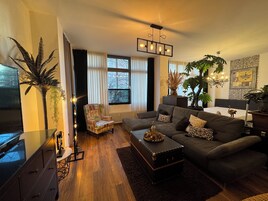 Premium bedding, memory foam beds, individually decorated