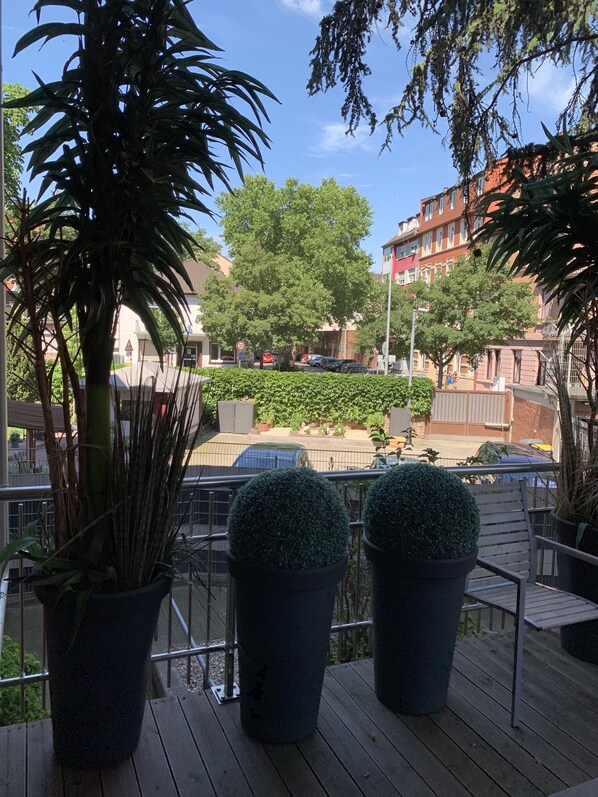 Suite estudio Deluxe | Terraza o patio