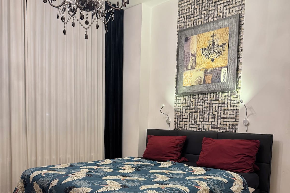 Premium bedding, memory-foam beds, individually decorated