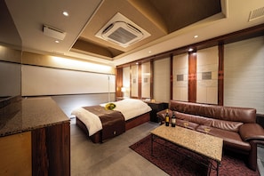 Suite Eksekutif | 1 kamar tidur, seprai premium, dan didekorasi berbeda-beda