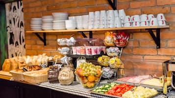 Daily buffet breakfast (EUR 10 per person)