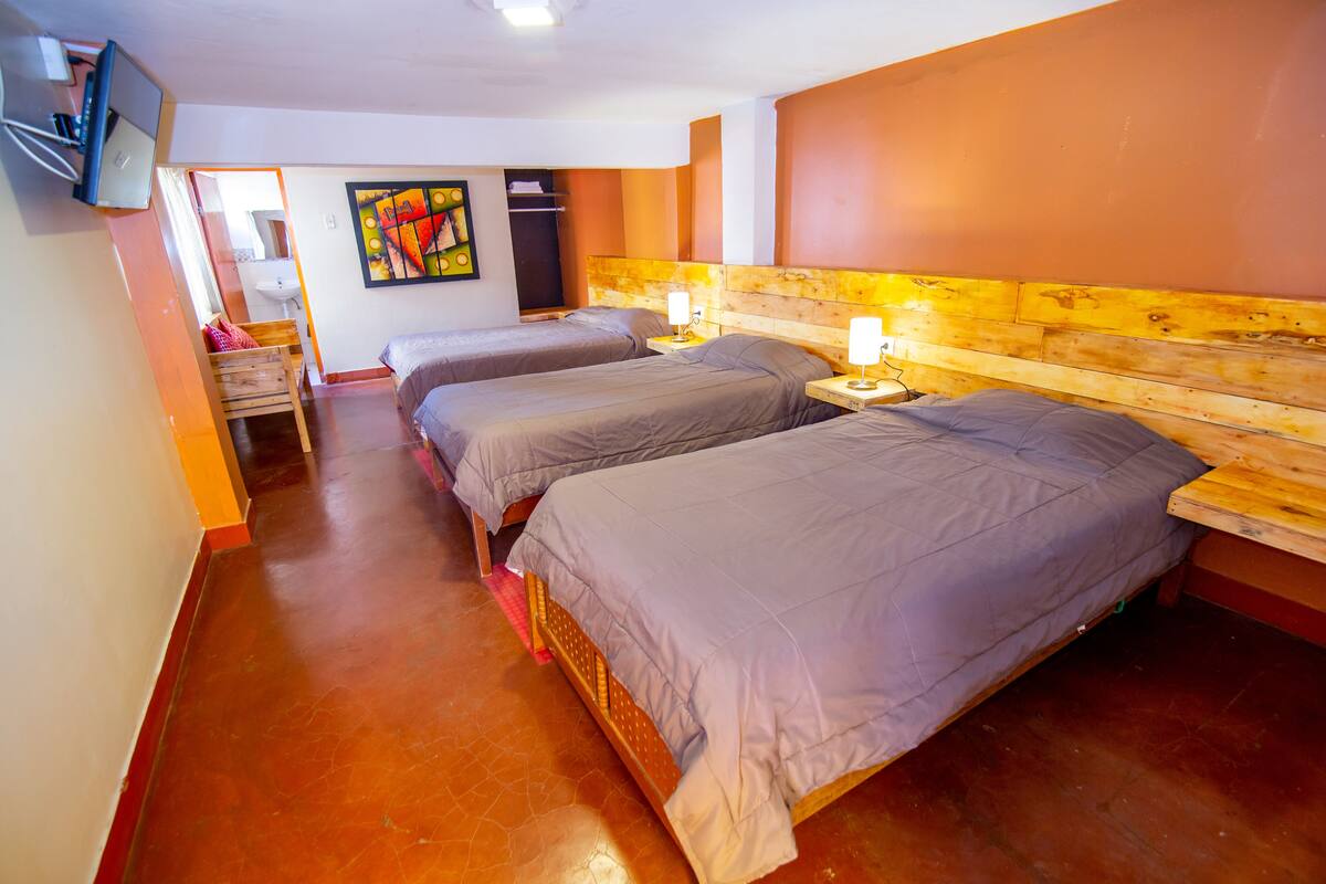 Wifi gratis y ropa de cama