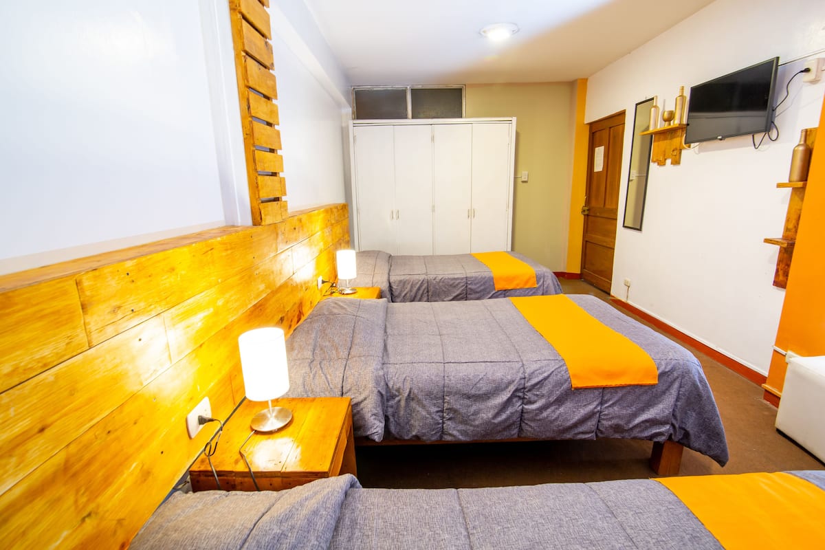 Wifi gratis y ropa de cama