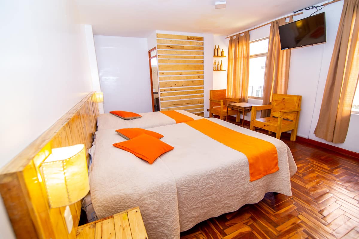 Wifi gratis y ropa de cama