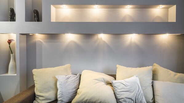 Apartment | Living area | Flat-screen TV - Maya's Flats & Resorts - Piwna (Gdansk)