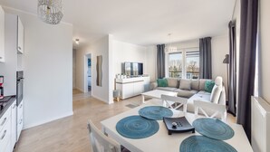 Apartemen (23 ul. Zachodnia 5) | Area keluarga | TV layar datar