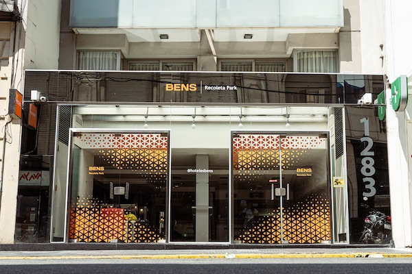 Façana frontal de l'allotjament