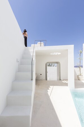 Luxury Villa, 2 Bedrooms, Private Pool, Pool View (Sepia) | Piscina