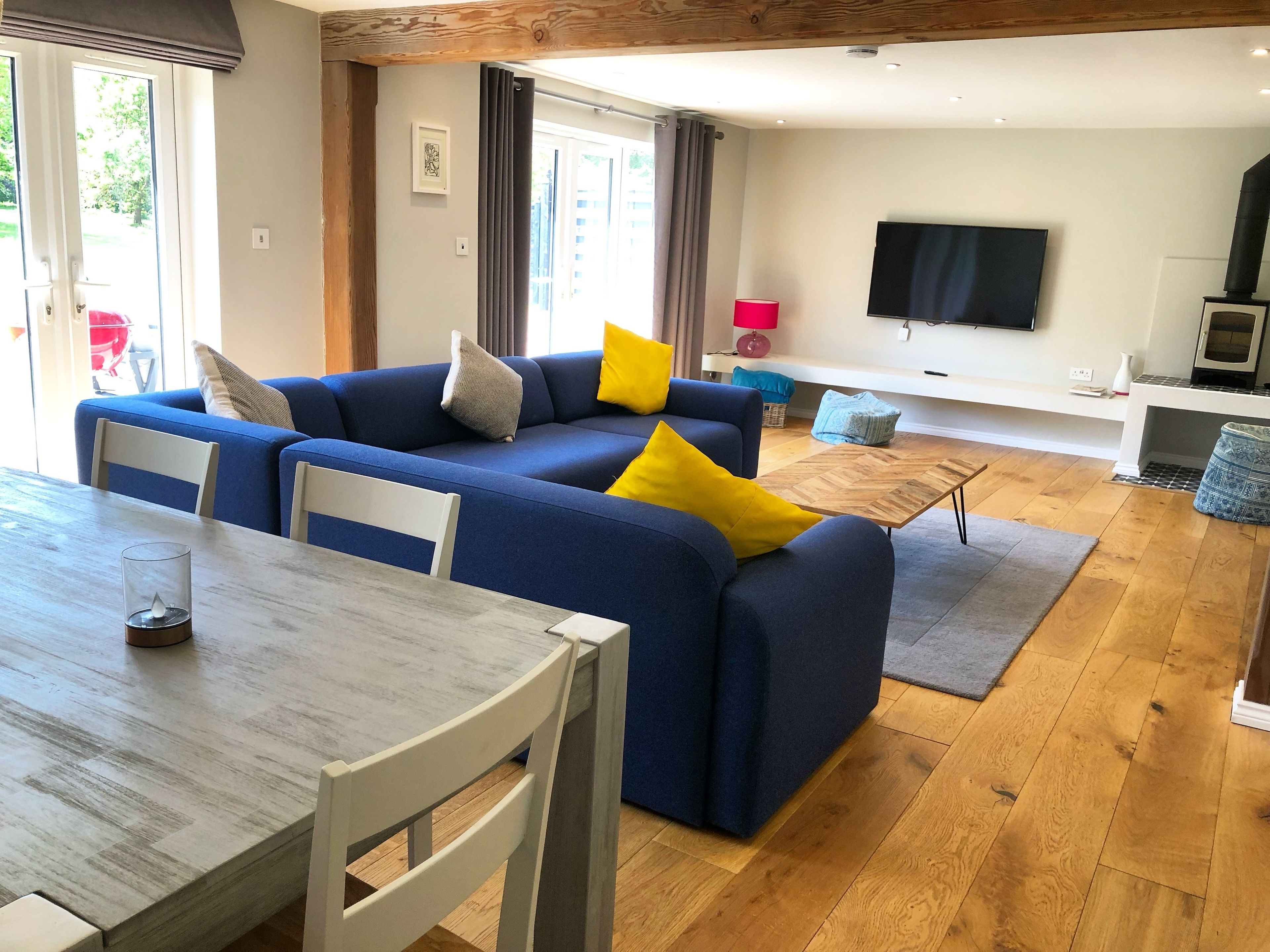 Cottage (Egremont) | Living area | Flat-screen TV