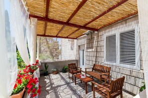 Terrace/patio - Apartments Sany - Studio Apartment (Cavtat)