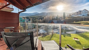 Deluxe appartement (100) | Terras