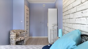 Apartamento | 1 dormitorio, tabla de planchar con plancha, wifi gratis y ropa de cama
