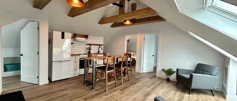 Departamento Prestigio | Área de sala de estar | Televisión de pantalla plana