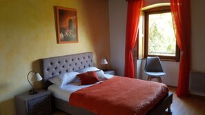 Desk, iron/ironing board, free cots/infant beds, free WiFi