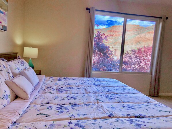 3 dormitorios, tabla de planchar con plancha, wifi y ropa de cama