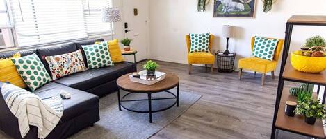 Smart-tv en een kantoor