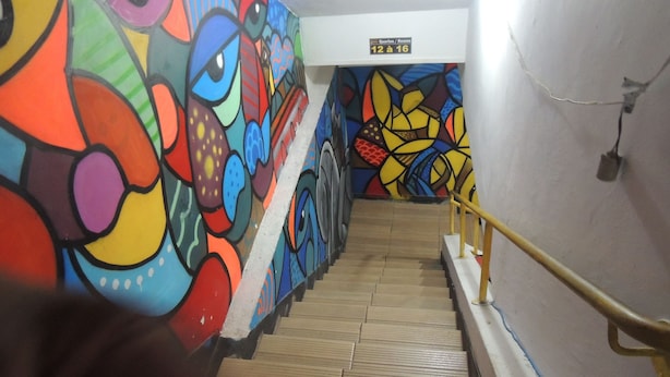 Staircase - Deck Hostel (São Paulo)