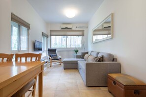 TV - This ground floor one bedroom Apt is a perfect rental with just a few stairs (Jerusalem)