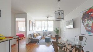 Apartemen, 3 kamar tidur | Ruang keluarga
