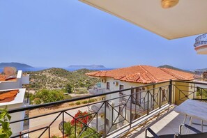 Basic Apartment, 2 Bedrooms, Sea View | View from room - Kas View Apart (Kas)