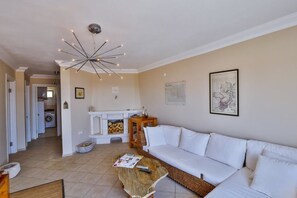 Basic Apartment, 2 Bedrooms, Sea View | Living area | LCD TV