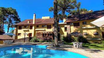 Majoituspaikan julkisivu