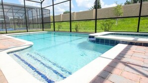 Unclassified image, 3 of 26, button - 6BR 6BA Pool Home In Champions Gate (Davenport)