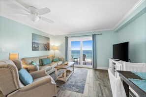 Smart TV, DVD player, books