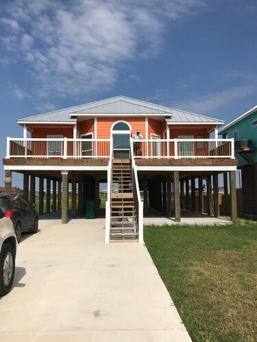 North Beach beach house, beautiful ocean views, one block from Gulf of Mexico