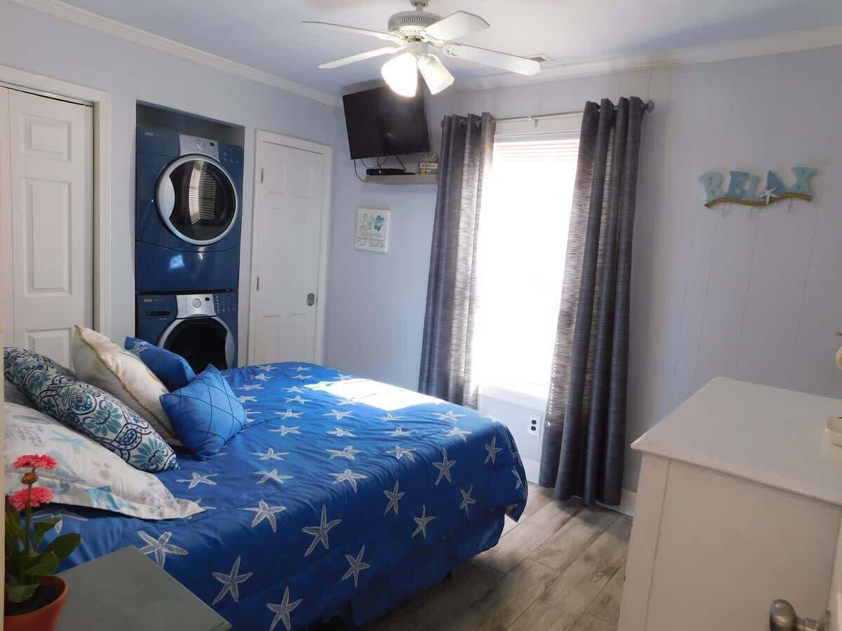 2 soverom, strykejern/-brett, wi-fi og sengetøy