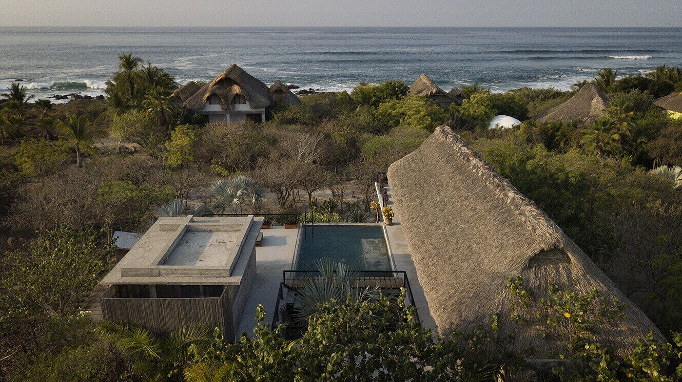 A few steps from a wonderful beach.